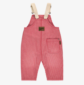 Souris Mini Red Overall and Seagull Print Tee