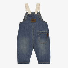 Load image into Gallery viewer, Souris Mini Denim Overall and Banana Tee
