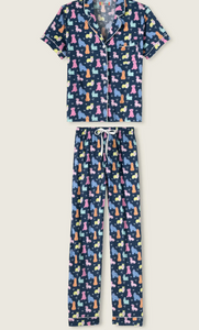 PJ Salvage Whimsy Dog PJ Set