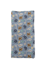 Load image into Gallery viewer, Loulou Lollipop Jungle Friends Swaddling Blanket
