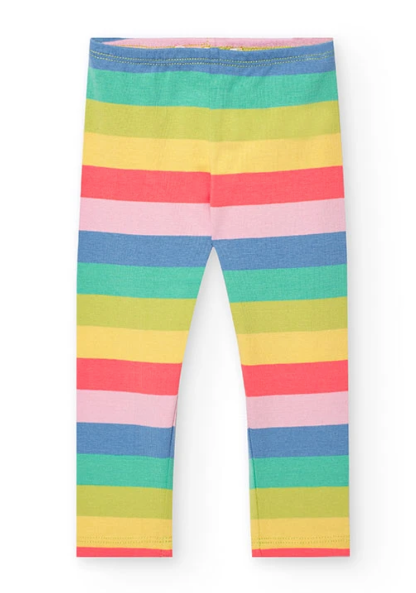 Boboli Rainbow Stripe Legging