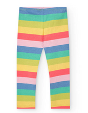 Load image into Gallery viewer, Boboli Rainbow Stripe Legging
