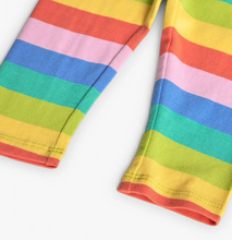 Load image into Gallery viewer, Boboli Rainbow Stripe Legging
