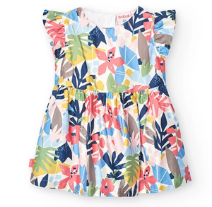 Boboli Cotton Floral Dress