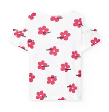 Load image into Gallery viewer, Boboli Red Flowers Tee
