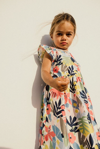 Boboli Cotton Floral Dress