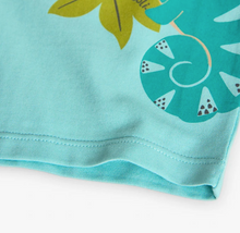 Load image into Gallery viewer, Boboli Baby Tee and Short Gecko Print
