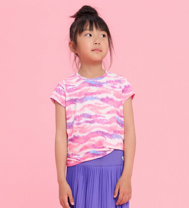 Hatley Candy Ombre Mesh Trim Tee