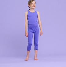 Load image into Gallery viewer, Hatley Purple Opulence Active Capris
