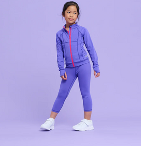 Hatley Purple Opulence Active Capris