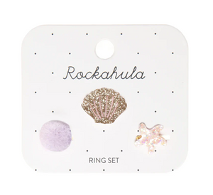 Rockahula Seashell Ring Set