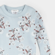 Load image into Gallery viewer, Petit Lem Hydrangea Print Baby Pyjamas
