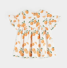 Load image into Gallery viewer, Petit Lem Oranges Print Dress Set
