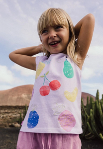 Boboli Tee Fruit Print