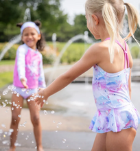 Load image into Gallery viewer, Nano Unicorn One Pc Ruffle Swimsuit

