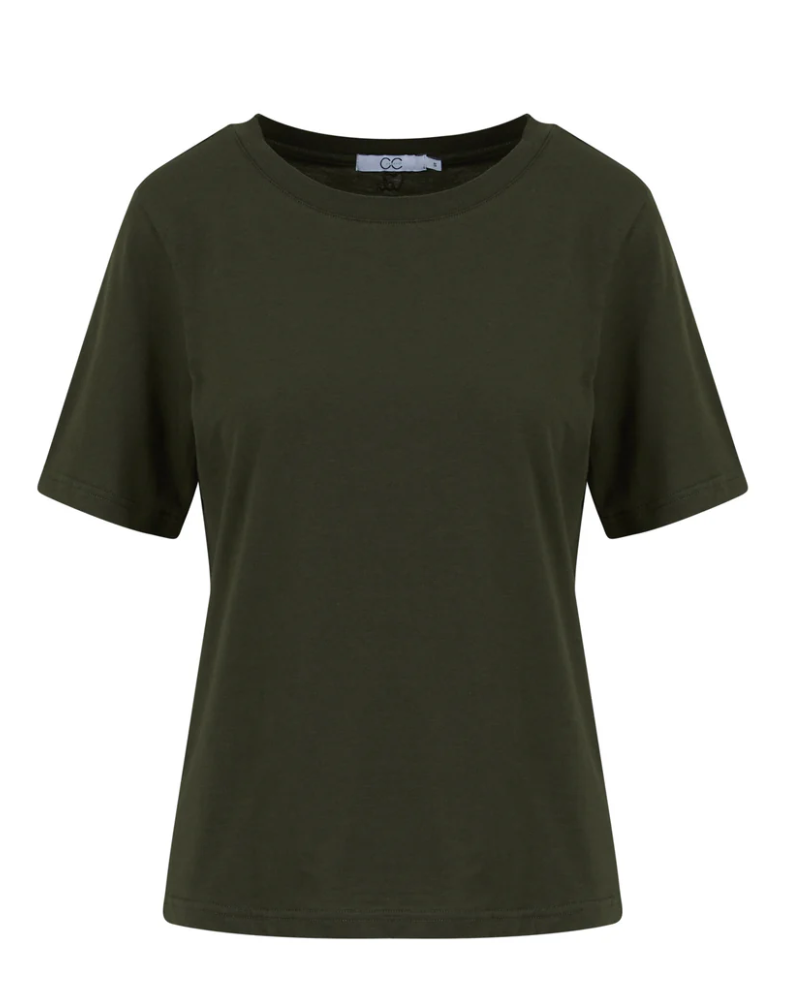 CC Heart Tee Hunter Green