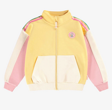 Load image into Gallery viewer, Souris Mini Yellow ColorBlock Zip Jacket
