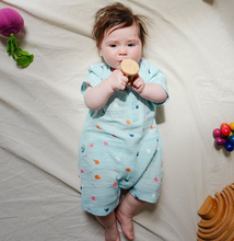 Load image into Gallery viewer, Boboli Baby Shortie Playsuit Ocean Print
