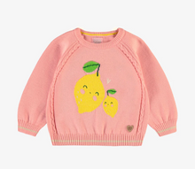 Load image into Gallery viewer, Souris Mini Lemon Baby Sweater
