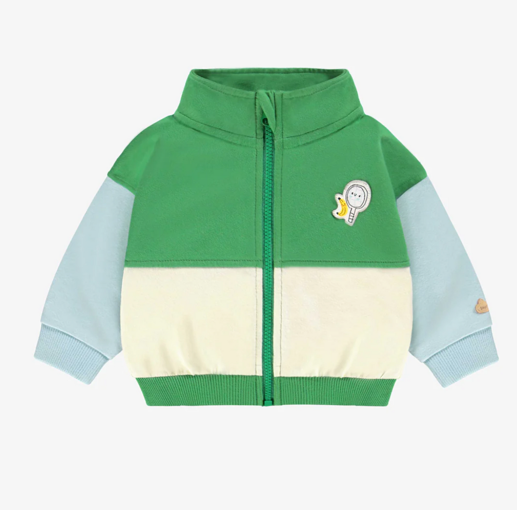 Souris Mini Green Zip Jacket and Jogger