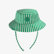 Load image into Gallery viewer, Souris Mini Green Reversible Sun Hat
