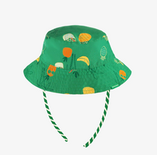 Load image into Gallery viewer, Souris Mini Green Reversible Sun Hat
