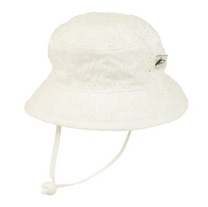 Cotton Eyelet Lace Camp Hat