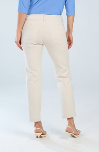 Brenda Beddome Original Crop Straight Leg Pant Off White