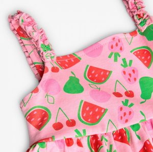 Boboli Fruit Print Dress