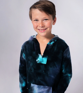 Appaman Baja Pullover Ocean Tie Dye