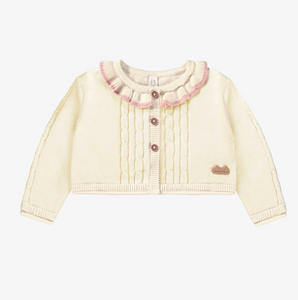 Souris Mini Baby Ruffle Cardigan