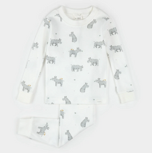 Load image into Gallery viewer, Petit Lem Rhino Print Baby Pyjamas
