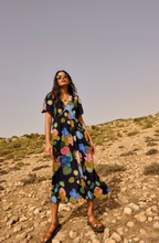 Load image into Gallery viewer, White Stuff UK Lucie Midi Dress Navy Multi
