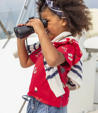 Load image into Gallery viewer, Souris Mini Red Ruffle Jersey Tee
