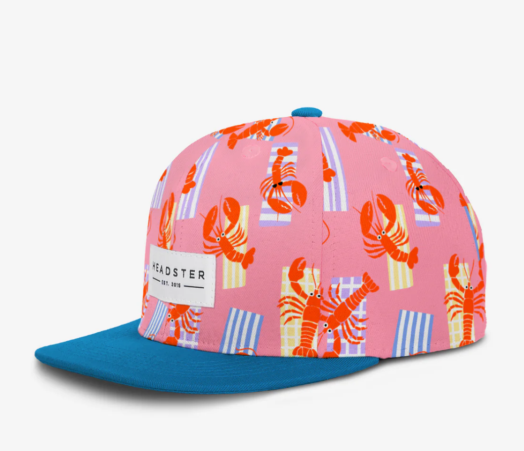 Headster Red Lobster Snapback Bubblegum