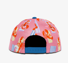 Load image into Gallery viewer, Headster Red Lobster Snapback Bubblegum
