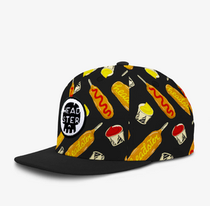 Headster Pogo Snapback Black