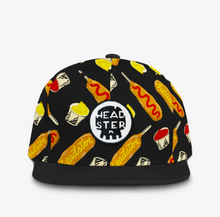 Load image into Gallery viewer, Headster Pogo Snapback Black
