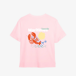 Headster Red Lobster Tee Smart Pink