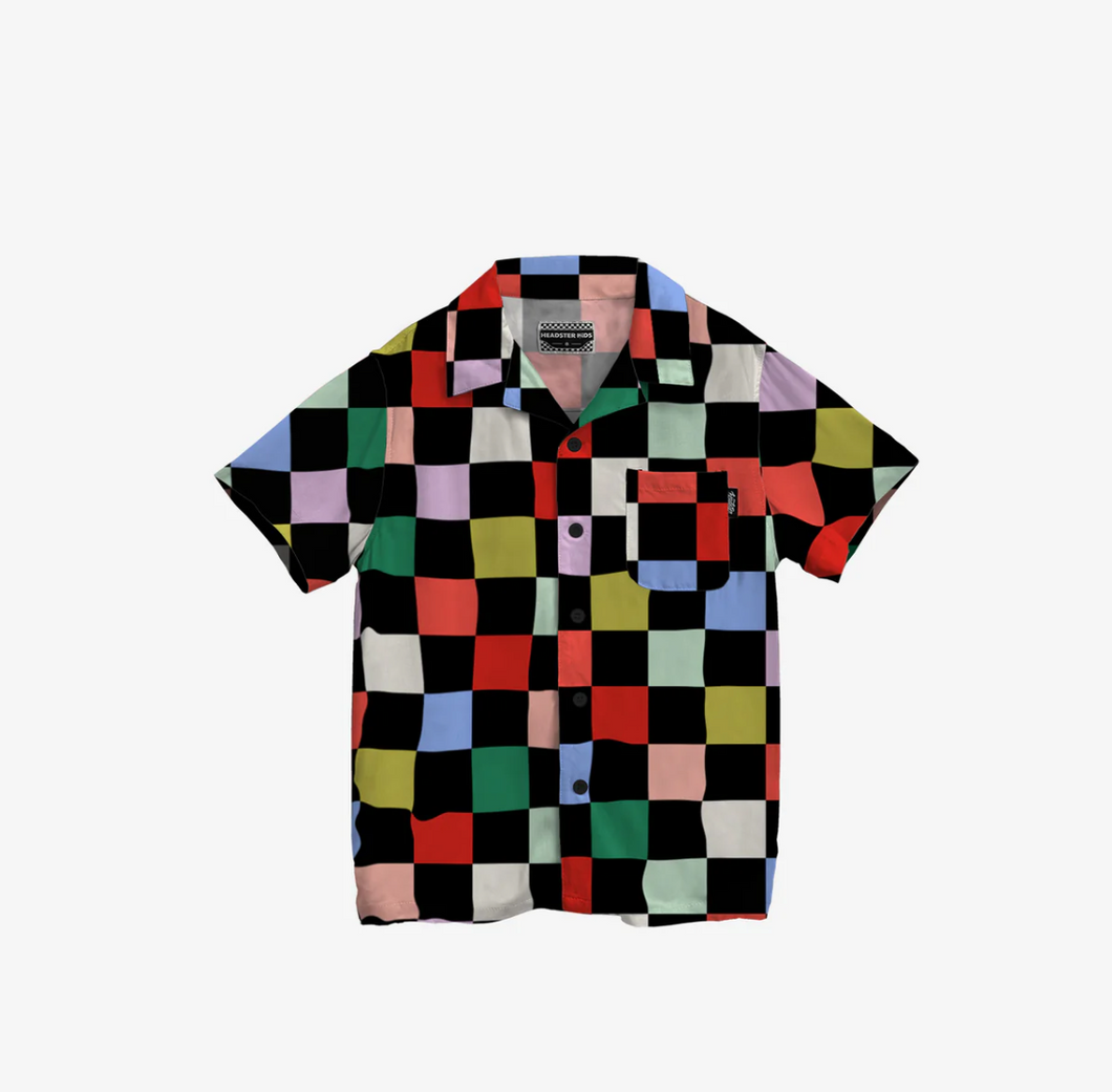Headster Colorburst Button Up Shirt