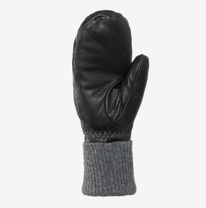 Kombi La Rolly Womens Leather Mitts Black