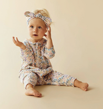 Load image into Gallery viewer, Wilson and Frenchy Tiny Bloom Organic Terry Playsuit
