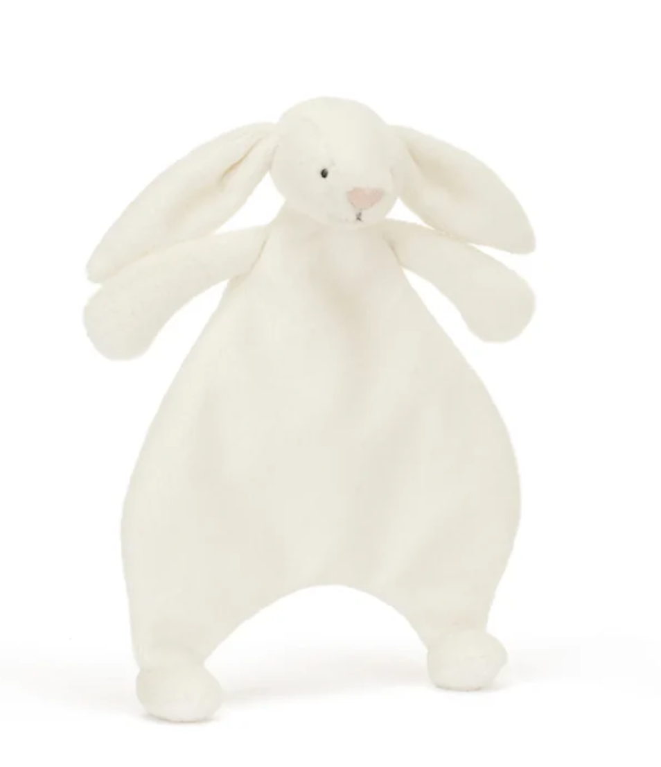 Bashful Cream Bunny Comforter