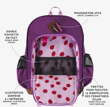 Load image into Gallery viewer, Souris Mini Purple Backpack
