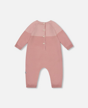 Load image into Gallery viewer, Deux Par Deux Cat Print Sweater Knit Playsuit
