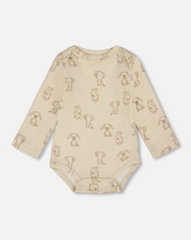 Load image into Gallery viewer, Deux Par Deux Pup Print Onesie and Grow Pant
