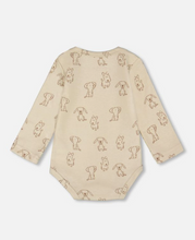 Load image into Gallery viewer, Deux Par Deux Pup Print Onesie and Grow Pant
