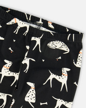 Load image into Gallery viewer, Deux Par Deux Dalmation Print Leggings

