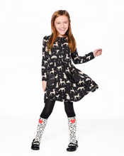 Load image into Gallery viewer, Deux Par Deux Dalmation Print Dress
