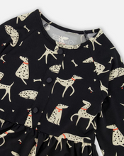 Load image into Gallery viewer, Deux Par Deux Dalmation Print Dress
